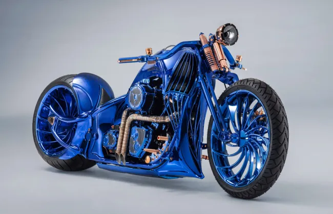 1999 Half Half nostalgic motorcycle by Arlen Ness