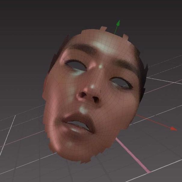 Dora Harun installation artist for KUANTUM Cyberpunk 2023